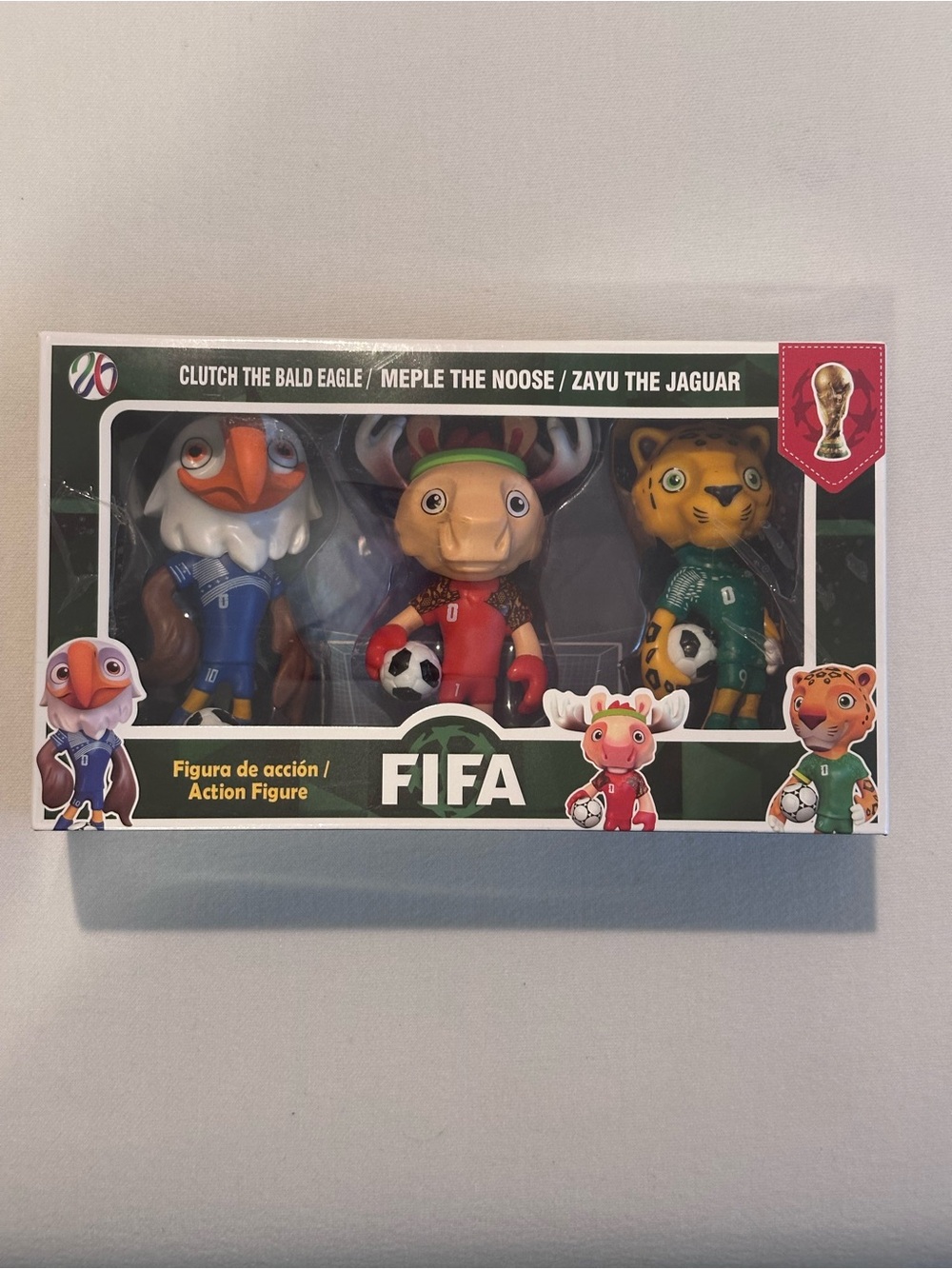 3PCS World Cup Mascots 2026, World Cup Collectible Team Mascot NIB
